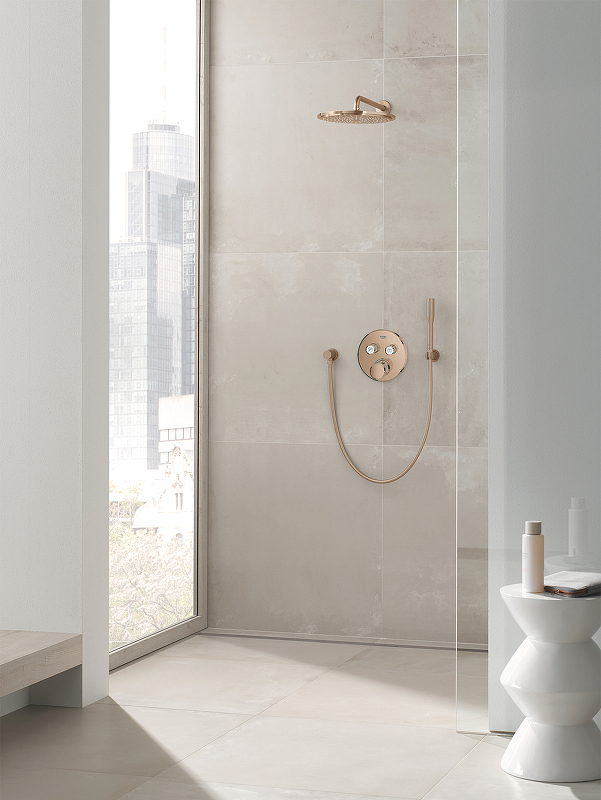 Фото Смеситель для душа Grohe Grohtherm SmartControl 29119DA0 теплый закат