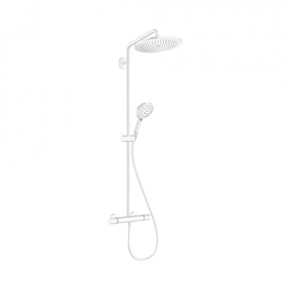 Фото Душевая стойка hansgrohe Croma Select S 280 26890700 1 режим струи белый матовый