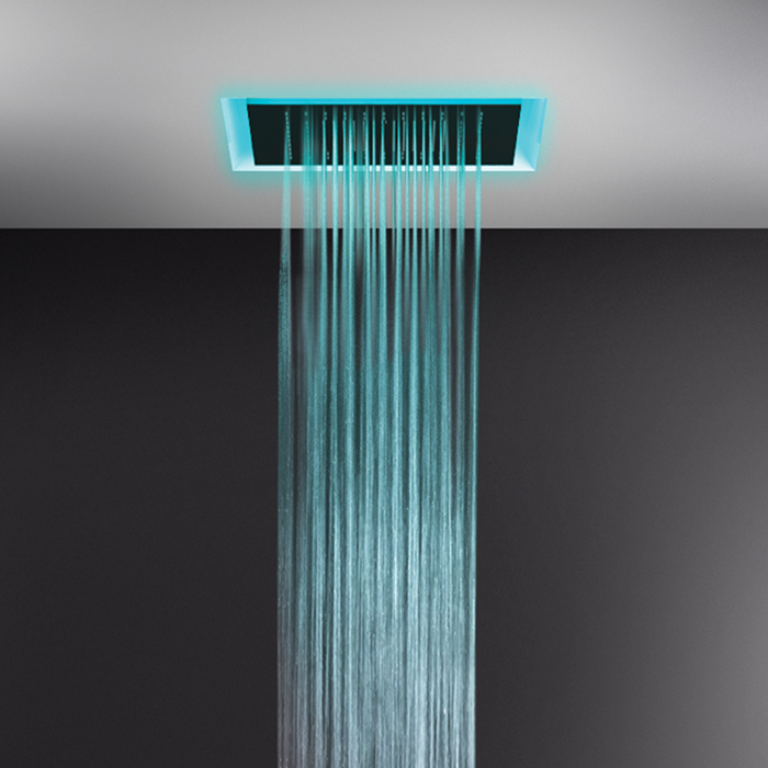 Фото Потолочная душевая система Gessi Afilo 57509#279 белая