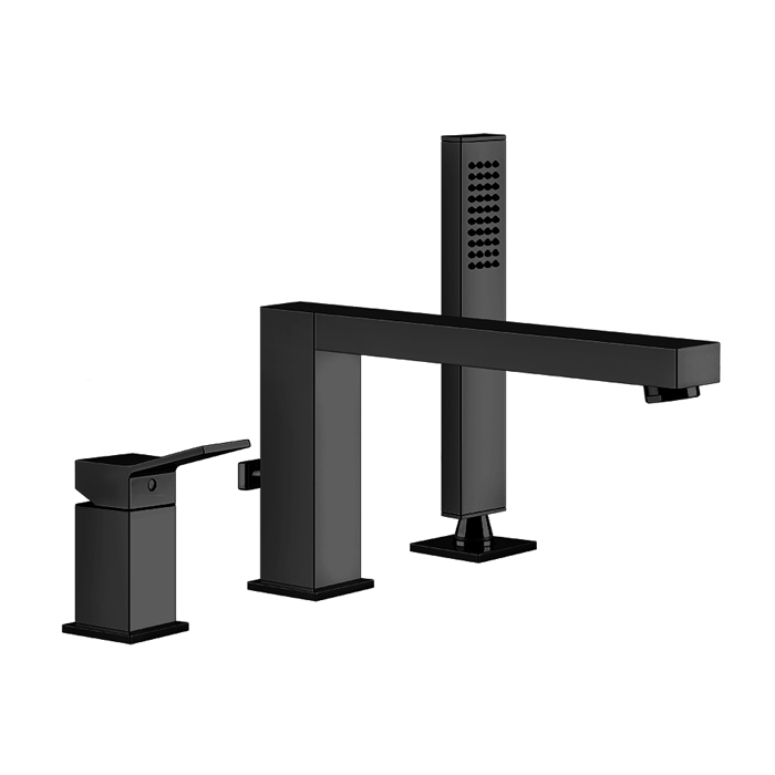 Фото Смеситель для раковины Gessi Rettangolo K 53037#299 черный матовый