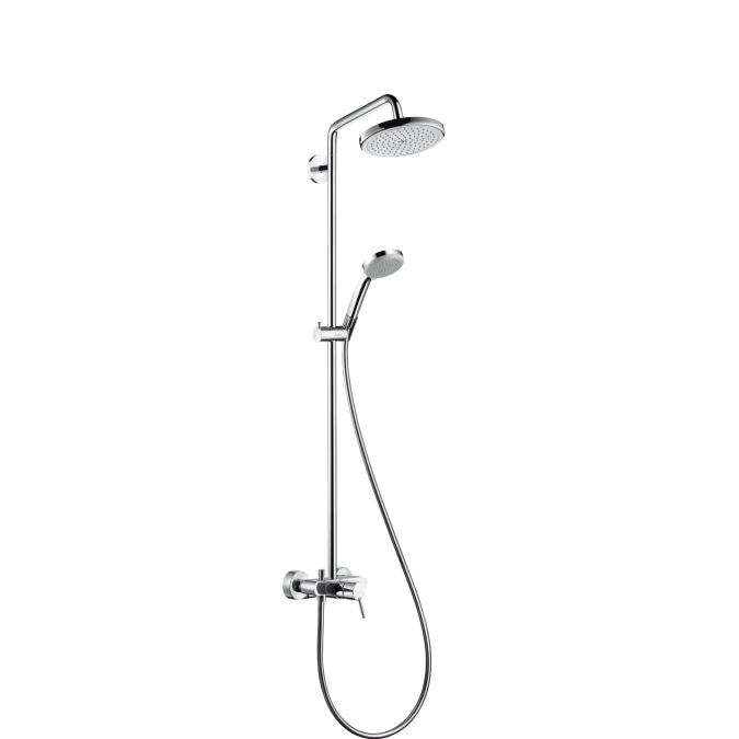 Фото Душевая стойка hansgrohe Croma 220 Showerpipe 27222000
