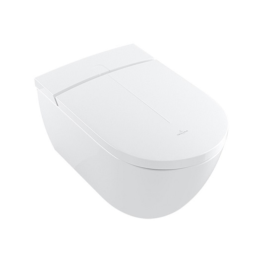 Фото Подвесной унитаз-биде Villeroy&Boch ViClean-I 200 V0E200R1 с крышкой-сиденьем