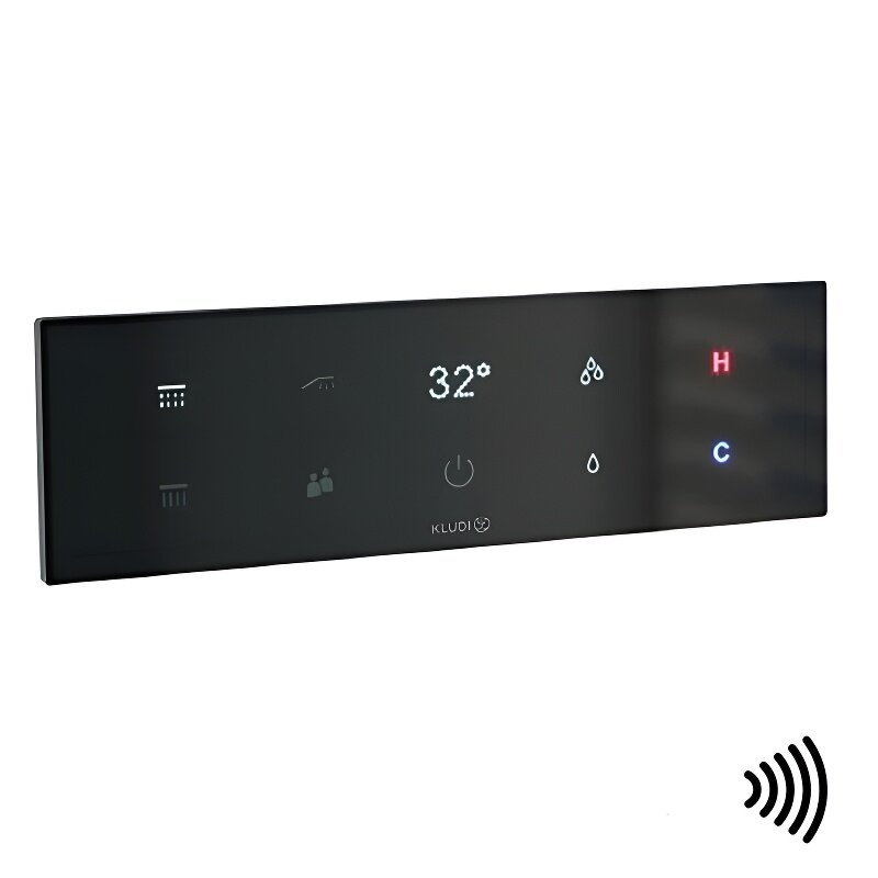 Фото Термостат для ванны для душа Kludi Pushtronic 38310G1-00 поликарбонат
