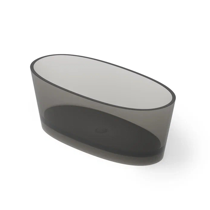 Фото Отдельностоящая ванна Dea Design Nature 160х75х60 DD8617 1600 R4 smoky black