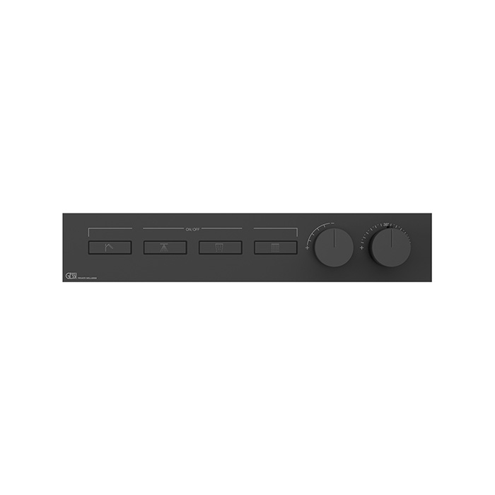 Фото Смеситель для душа Gessi Hi-Fi 63016#299 черный матовый