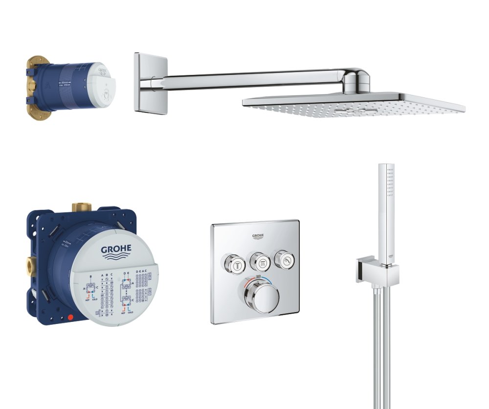 Фото Душевой комплект Grohe Grohtherm SmartControl 34706000