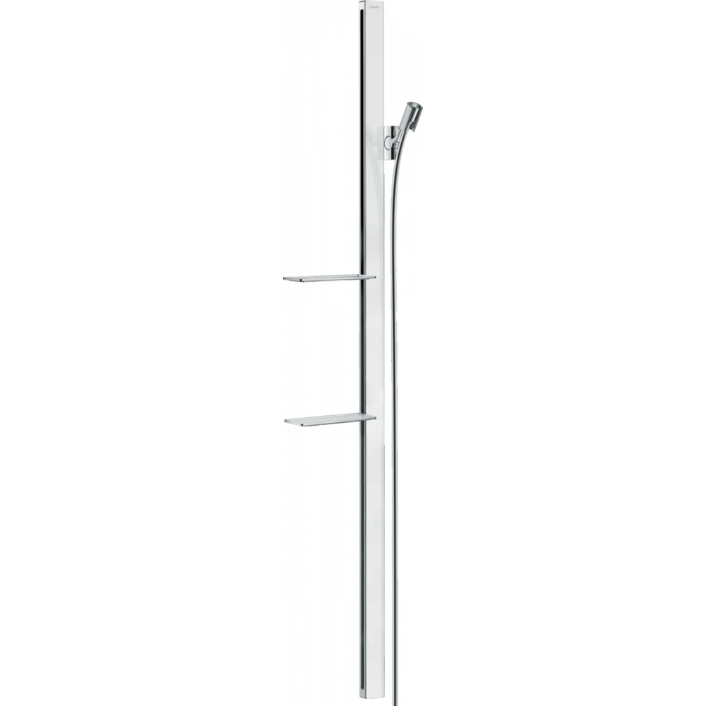 Фото Душевая штанга hansgrohe Unica E 27645400 150 см со шлангом, белый/хром