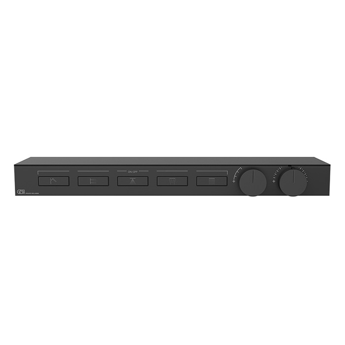 Фото Смеситель для душа Gessi Hi-Fi 63028#299 черный матовый