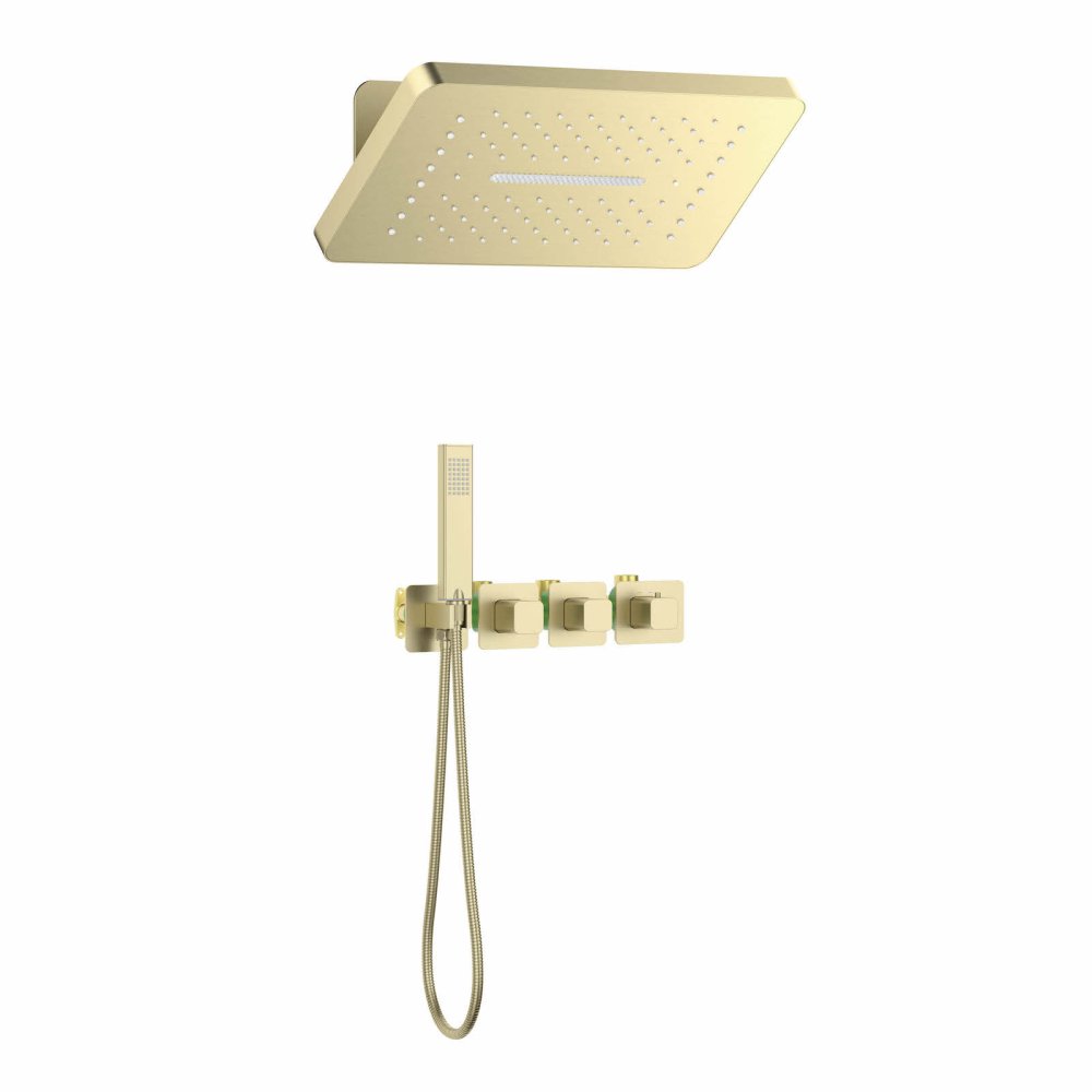 Фото Душевой гарнитур Timo Petruma SX-5249/17SM золото матовое