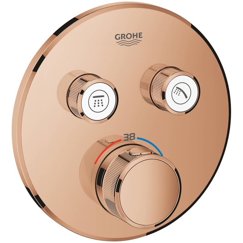 Фото Смеситель для душа Grohe Grohtherm SmartControl 29119DA0 теплый закат