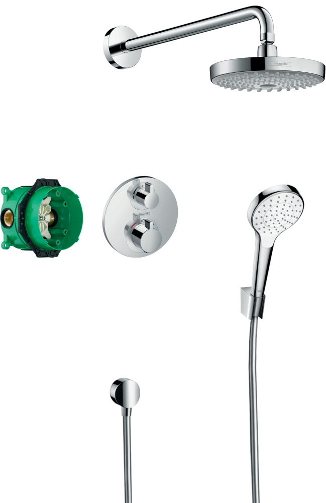 Фото Душевой комплект hansgrohe Croma Select S 27295000