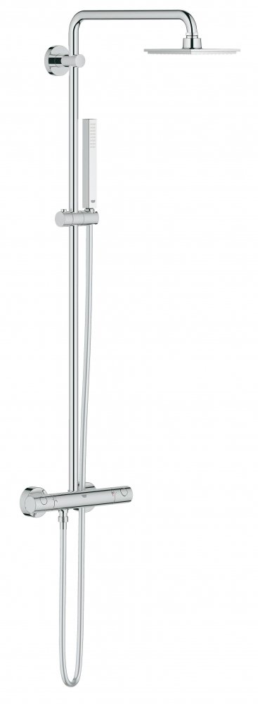 Фото Душевая система с термостатом для душа Grohe Euphoria Cube 27932000