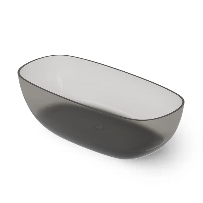 Фото Отдельностоящая ванна Dea Design Modern 162х80х54 DD8666 1620 R4 smoky black