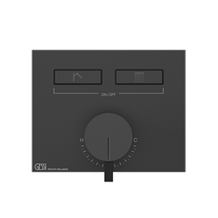 Фото Смеситель для раковины Gessi Hi-Fi 63079#707 черный матовый