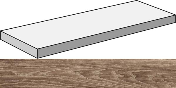 Фото Угловая ступень ECO CHIC ANG.TOP SX AVANA RET левая (PF60006668) 32x120x4.5 от ABK Ceramiche