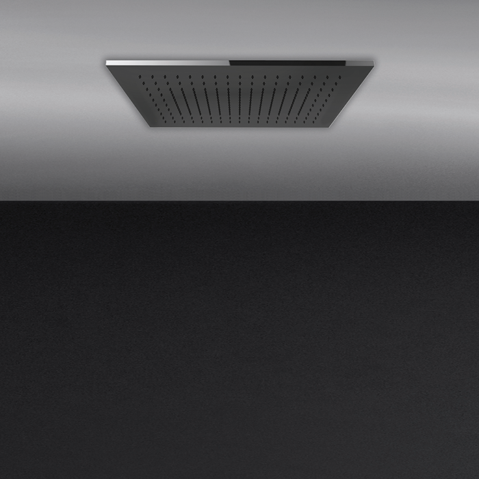 Фото Потолочная душевая система Gessi Minimali 57807#238 блестящая сталь