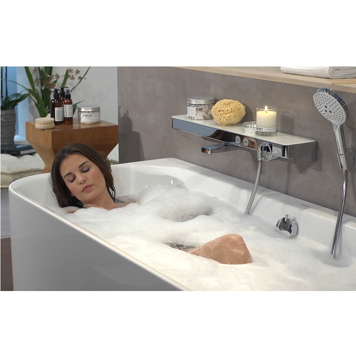 Фото Термостат для ванны hansgrohe ShowerTablet Select 13183000 хром