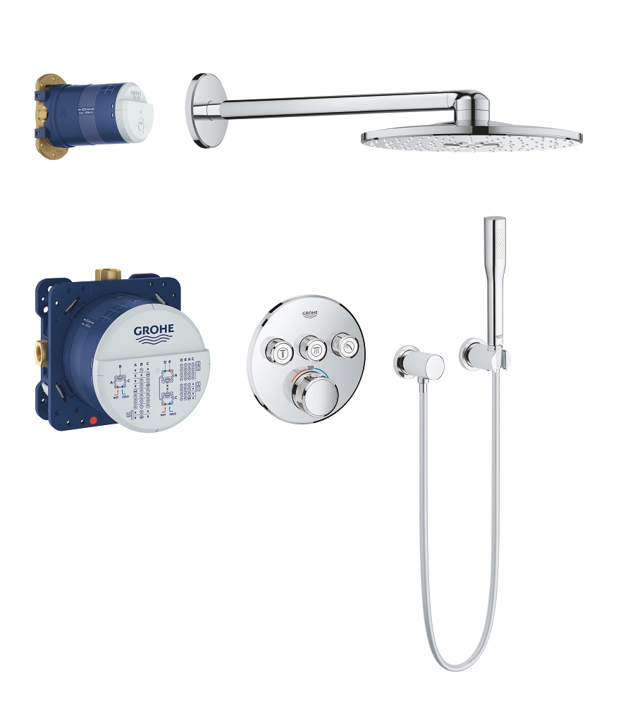 Фото Душевой комплект Grohe Grohtherm SmartControl 34705000