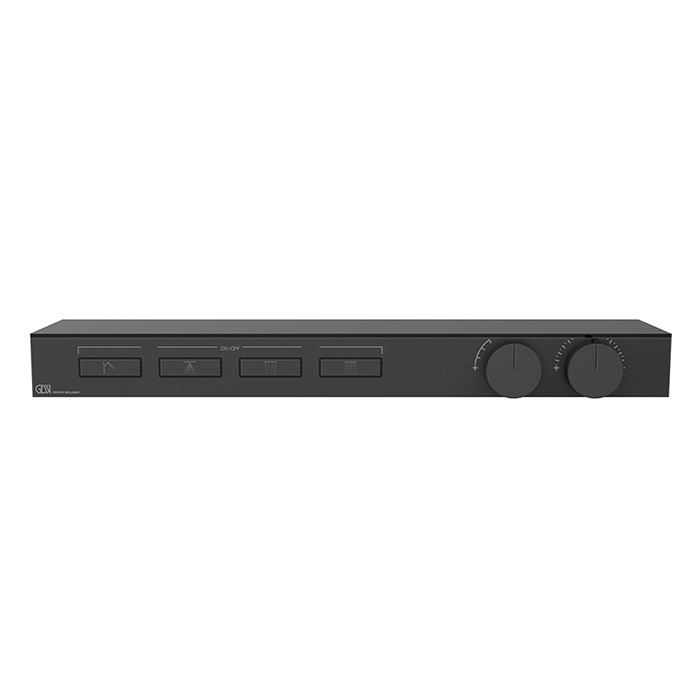 Фото Смеситель для душа Gessi Hi-Fi 63026#299 черный матовый