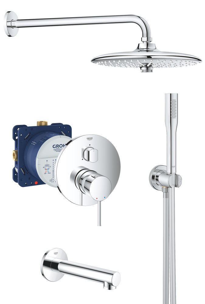 Фото Душевой комплект Grohe Essence 119697