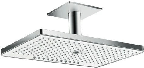 Фото Верхний душ hansgrohe Rainmaker Select 24006400 с потолочным подсоединением, белый/хром