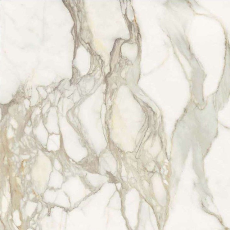 Фото Керамогранит Maxfine Marmi Calacatta Oro Prelucidato Nat 75x75 (P75365MF6) FMG