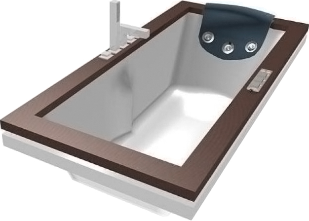 Фото Акриловая ванна Jacuzzi Aura UNO 180x90 9F43-344A