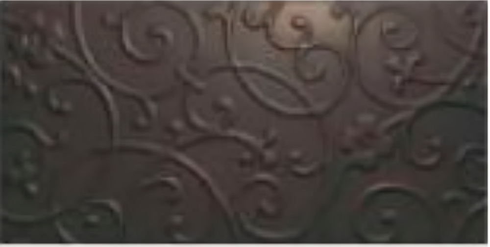 Фото Настенная плитка Chiaro Scuro Damasco Dark 20x40 (CSD247) Fioranese Ceramica