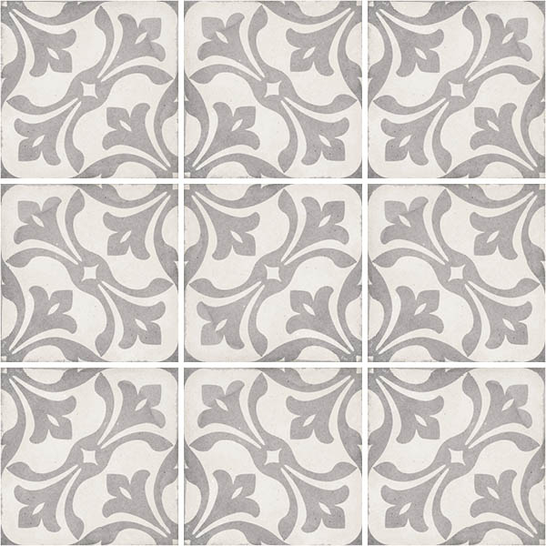 Фото Керамогранит ART NOUVEAU LA RAMBLA GREY (24419) 20x20 от Equipe Ceramicas