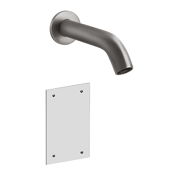 Фото Смеситель для раковины Gessi 316 54015#239 матовая сталь