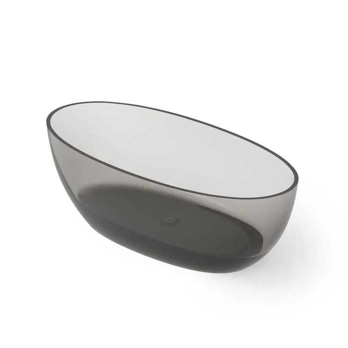 Фото Отдельностоящая ванна Dea Design Nature 170х80х55 DD8647 1700 R4 smoky black