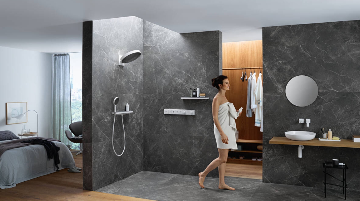 Фото Термостат hansgrohe RainSelect 15382700, на 4 выхода