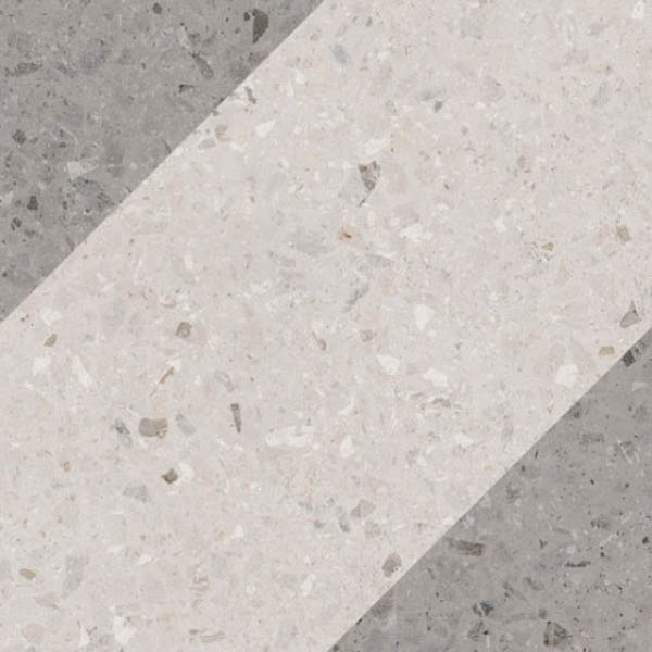 Фото Керамогранит DROPS NATURAL BIT DECOR GREY (108802) 18.5x18.5 от WOW