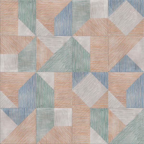 Фото Керамогранит PLAY STRING MIX MULTICOLOR (PF60003487) 20x20 от ABK Ceramiche