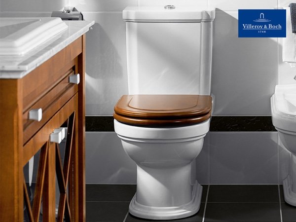 Фото Чаша напольного унитаза Villeroy&Boch Hommage 666210R1