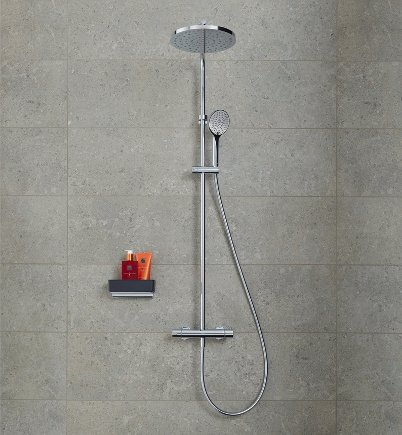 Фото Душевая стойка Duravit B.2 B24280008010 с термостатом