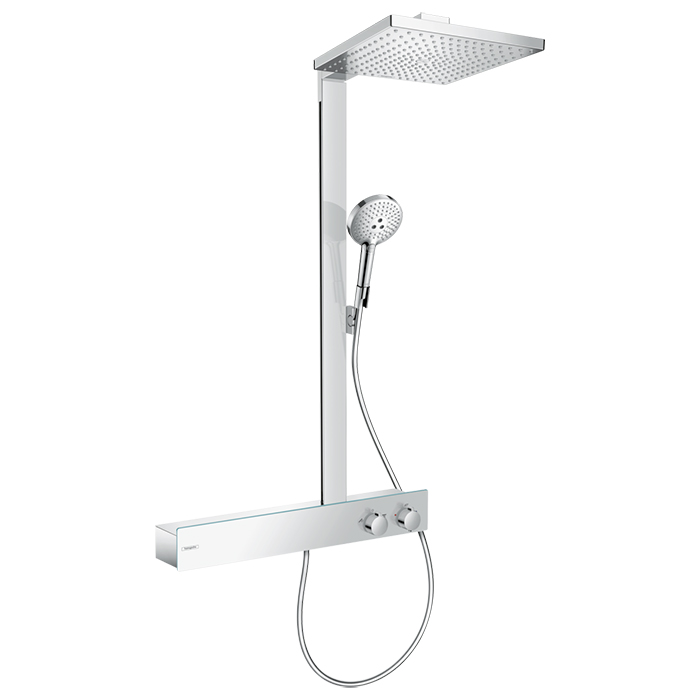 Фото Душевая стойка Hansgrohe Raindance E 300 27364000 с термостатом