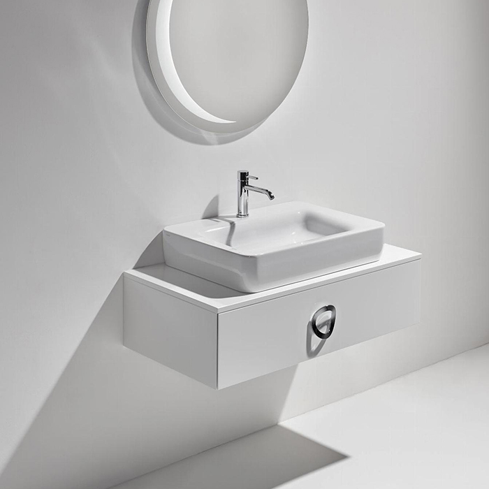 Фото Тумба под раковину Simas Henges 100 HEM01 bianco lucido