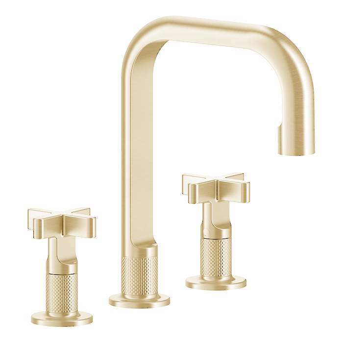 Фото Смеситель для раковины Gessi Inciso 58114#246 золото