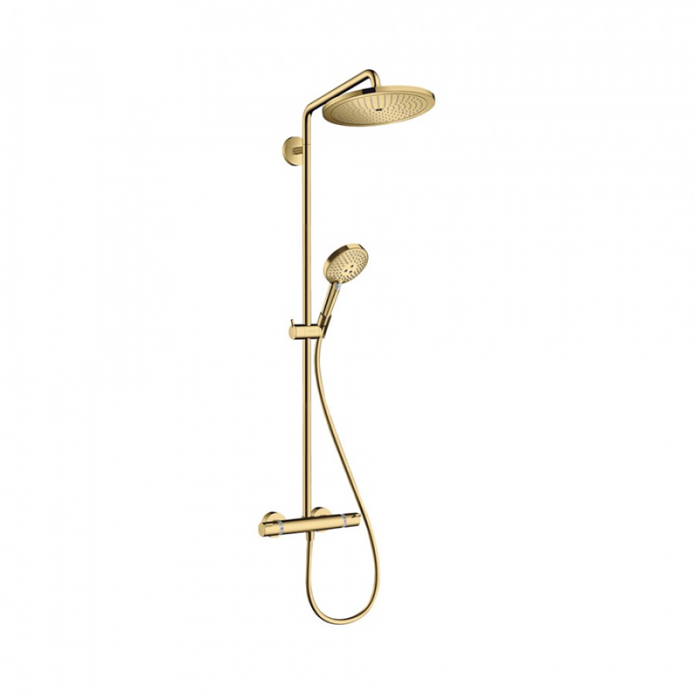 Фото Душевая стойка hansgrohe Croma Select S 280 26890990 1 режим струи золото