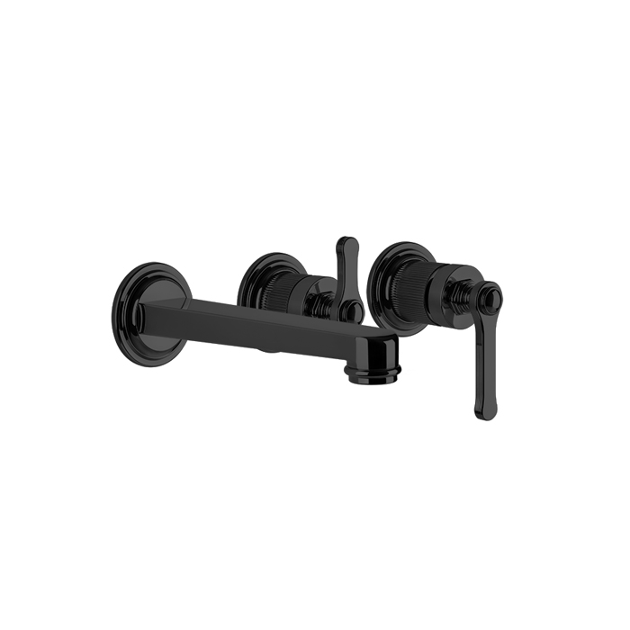Фото Смеситель для раковины Gessi Venti 20 65042#299 черный матовый