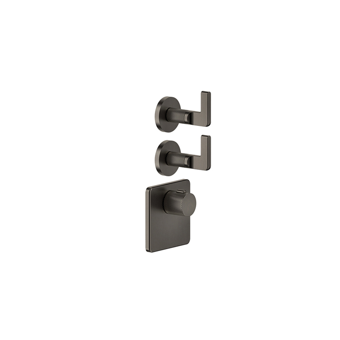 Фото Смеситель для душа Gessi Inciso 58214#299 черный матовый