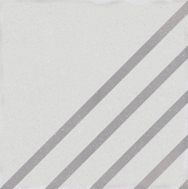 Фото Керамогранит BOREAL DASH DECOR WHITE LUNAR (107201) 18.5x18.5 от WOW