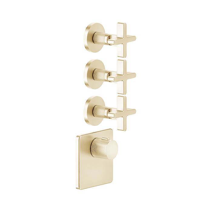 Фото Смеситель для душа Gessi Inciso 58346#246 золото