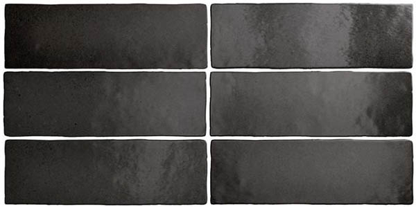 Фото Настенная плитка MAGMA Black Coal (24962) 6.5x20 от Equipe Ceramicas