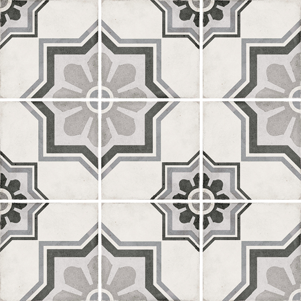 Фото Керамогранит ART NOUVEAU CAPITOL GREY (24413) 20x20 от Equipe Ceramicas