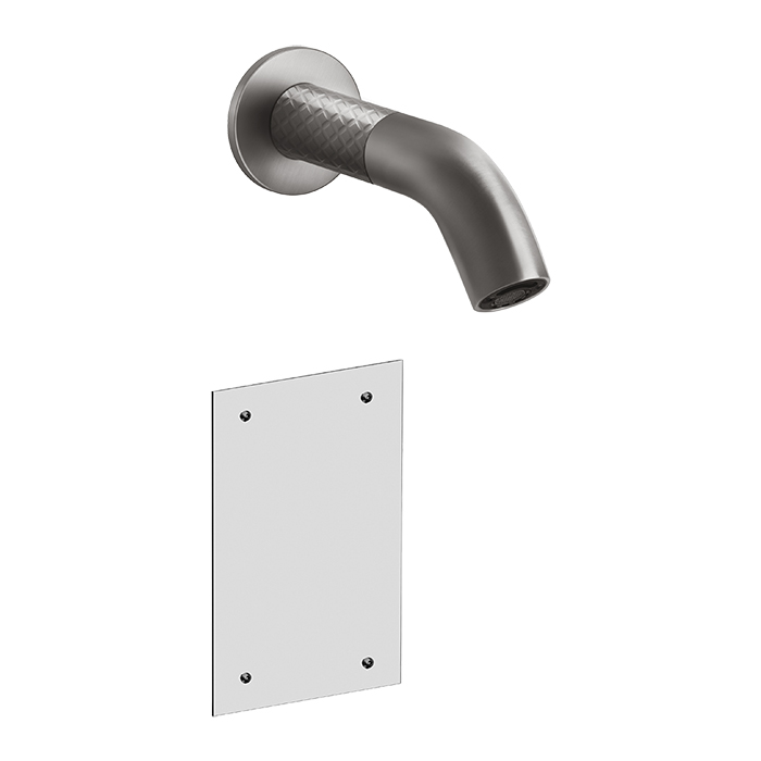 Фото Смеситель для раковины Gessi 316 54114#239 матовая сталь