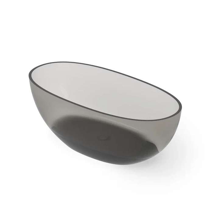Фото Отдельностоящая ванна Dea Design Nature 165х80х58 DD8628 1650 R4 smoky black