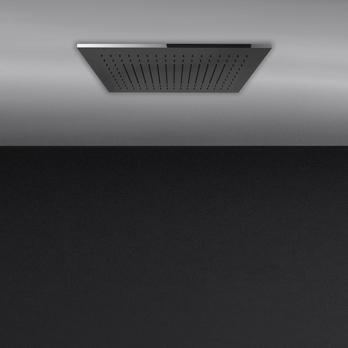 Фото Потолочная душевая система Gessi Minimali 57805#238 блестящая сталь