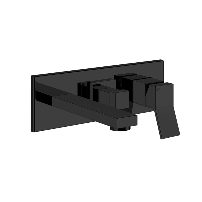 Фото Смеситель для раковины Gessi Rettangolo K 53138#299 черный матовый
